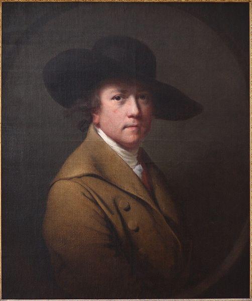 Joseph wright of derby portrait oil painting image